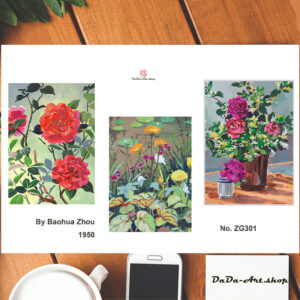 Flowers Set of 3 No. ZG301