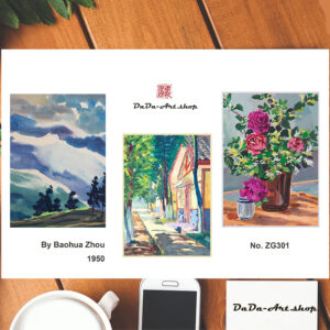 Gouache Set of 3 No. ZG302