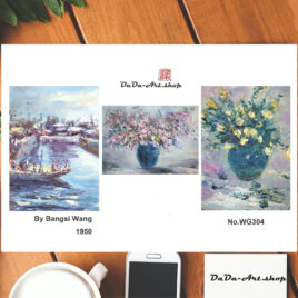 oil painting set of 3 No. ZG304