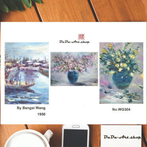 oil painting set of 3 No. ZG304