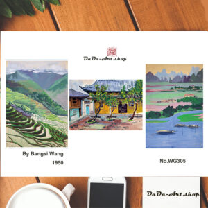 Landscape set of 3 No. WG305