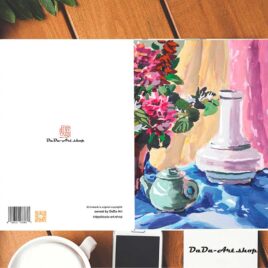 “Flower and Tea Cup” No.0076 Bulk
