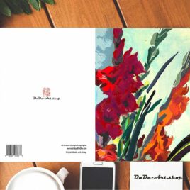 ” Red Flowers ” No.0102 Bulk