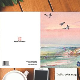 “Geese and Sunset” No.0039 Bulk