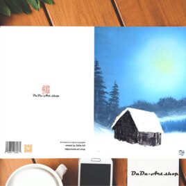 “Cabin in the snow” No.G006 Bulk